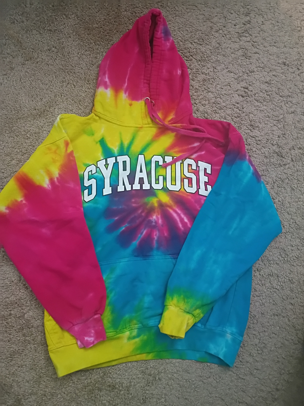 Syracuse Tie-Dye Hoodie - Multicolor